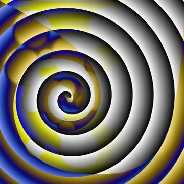 Abstract spiral background Stock Illustration