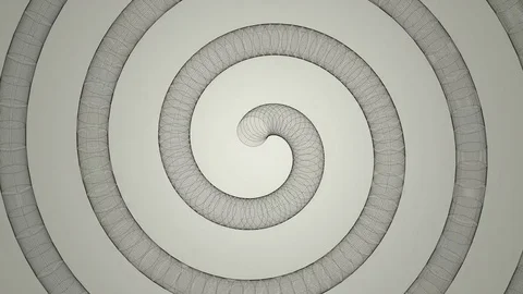 Abstract spiral background, seamless loop Stock Footage 76883682