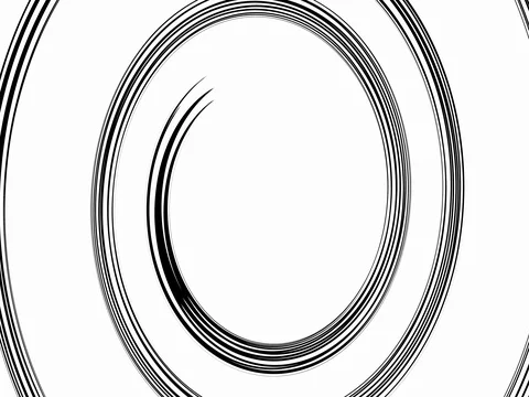 Abstract spiral background, seamless loop Stock Footage 77611256