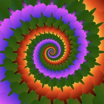 Abstract spiral background. Vector eps10 Stock Illustration