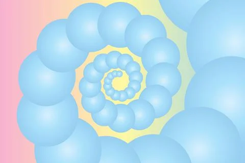 Abstract spiral background. Vector illustration.	 Stock Illustration