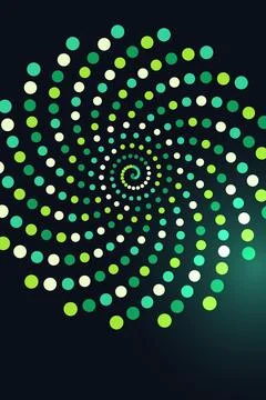 Abstract Spiral Circle Pattern Stock Photos