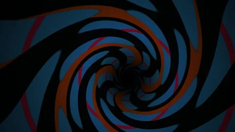 Abstract spiral design with colors. Stock Footage 333920207
