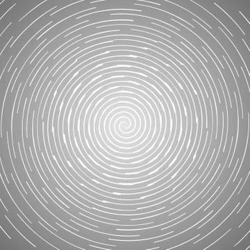 Abstract spiral design pattern. Circular, rotating background, vector Stock Illustration