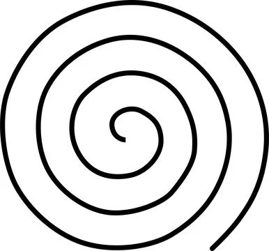 Abstract spiral design Vector Stock Illustration