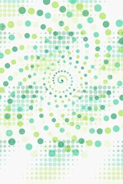 Abstract Spiral Dot Pattern Background Stock Photos