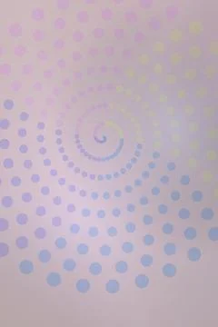 Abstract Spiral Dot Pattern イラスト素材