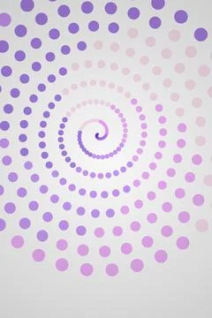 Abstract Spiral Dot Pattern Stock Photos