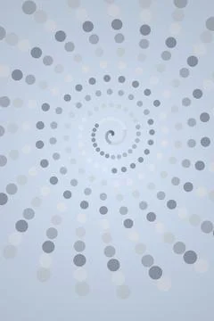Abstract Spiral Dot Pattern Stock Photos