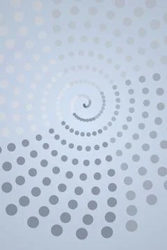 Abstract Spiral Dot Pattern Stock Photos