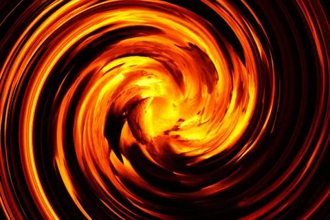Abstract spiral flame texture for background used Foto stock
