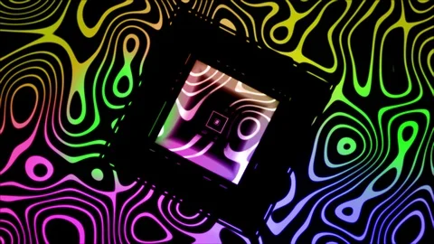 Abstract Spiral Stock Footage 123289035