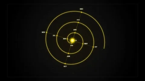 Abstract Spiral Galaxy Solar System, Cosmic Voyage, Celestial Navigation, F.. Stock Footage 346660755