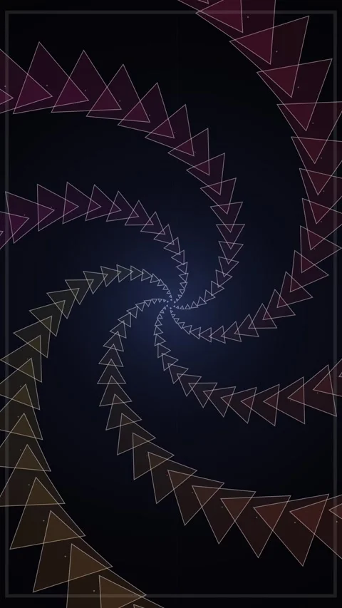 Abstract Spiral Geometry Vortex Background Design Element 스톡 동영상 345493261