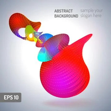 Abstract spiral Stock Illustration