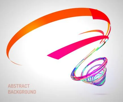 Abstract Spiral Illustrazione stock