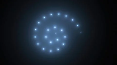 Abstract spiral lights イラスト素材