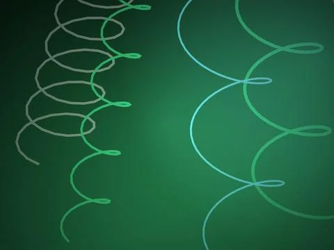 Abstract Spiral Lines on Gradient Background Stock Illustration