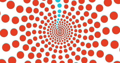 Abstract spiral loop. Rotating swirl Stock Footage 112252467