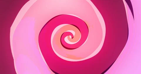 Abstract spiral loop. Rotating swirl Stock Footage 112255846