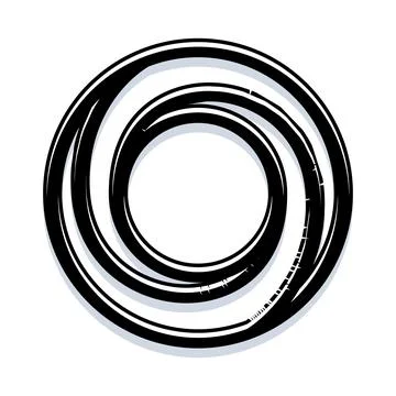 Abstract spiral motion creating hypnotic optical illusion 스톡 일러스트