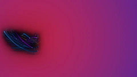 Abstract spiral movement of lines Stock Footage 120778352