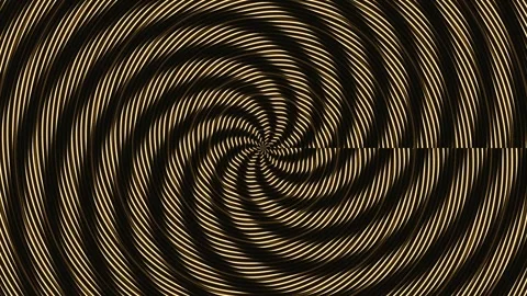 Abstract spiral pattern with dark and light stripes in Stock Footage 339518221