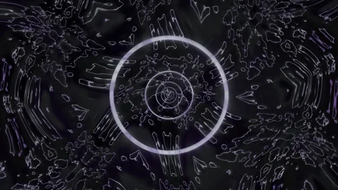Abstract spiral pattern with dark background and light Stock Footage 339869068