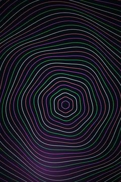 Abstract Spiral Pattern Dark Background Stock Illustration