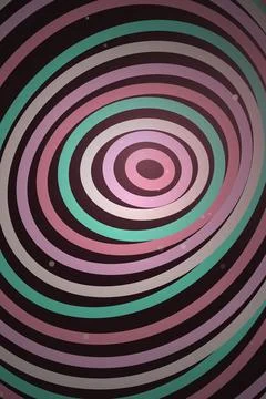 Abstract Spiral Pattern Dark Background Stock Illustration