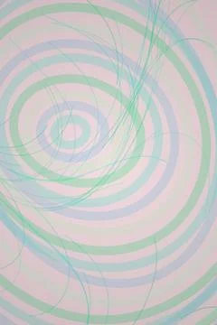 Abstract Spiral Pattern with Delicate Lines Stock Photos