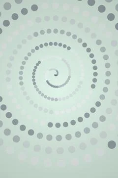 Abstract Spiral Pattern with Dots Stock Photos