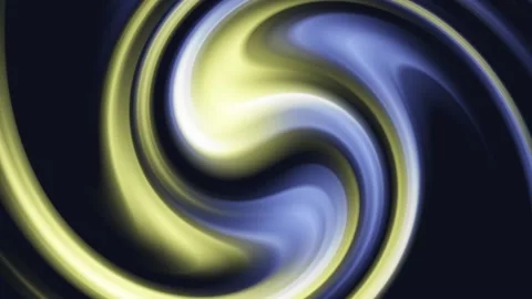 Abstract spiral pattern FULL HD footage, consists multi colored blue, yellow Видео 213176810