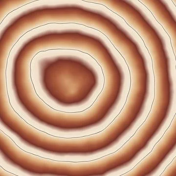 Abstract spiral pattern with gradient lighting on seamless background Stock Illustration