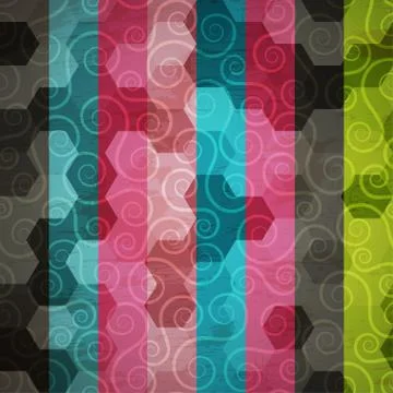 Abstract spiral pattern Stock Illustration