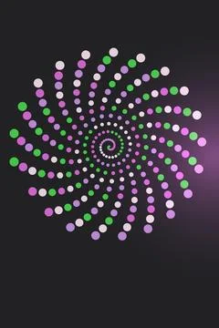 Abstract Spiral Pattern Фото