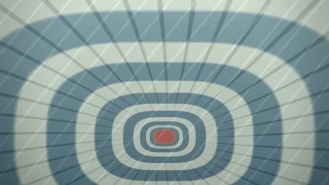Abstract spiral pattern in shades of blue and gray Stock Footage 339585720