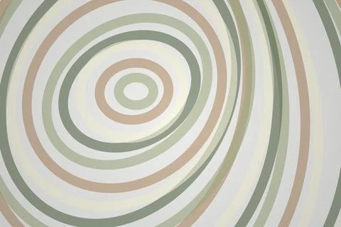 Abstract spiral pattern with soft earthy colors and smooth lines Stock Illustration