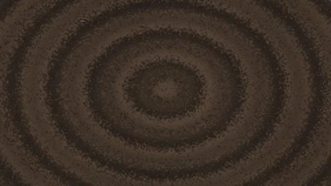 Abstract spiral pattern on textured brown surface Stock Illustration