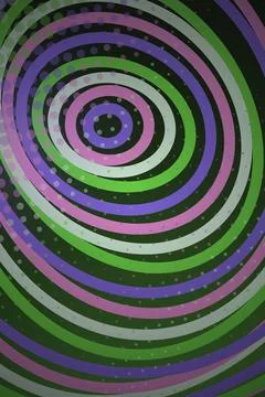 Abstract Spiral Pattern in Vibrant Colors 스톡 일러스트