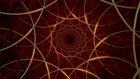 Abstract Spiral Red Background Animation Video stock 107134995