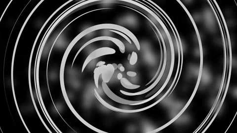 Abstract spiral ring blurred background, creating a modern glowing pattern .. Stockbeeldmateriaal 336871492