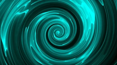 Abstract spiral rotating lines, computer generated, 3D render background Stock Footage 109075693