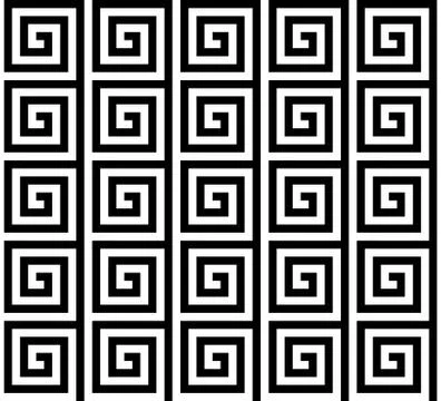 Abstract spiral seamless pattern Illustrazione stock