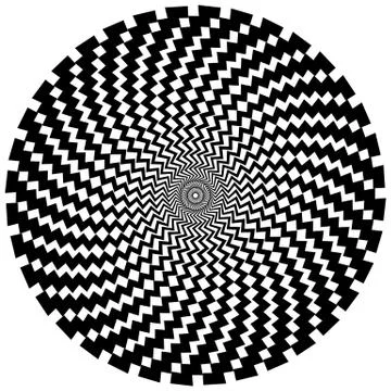 Abstract spiral shape, spiral, vortex element. Abstract radial, concentric el 스톡 일러스트