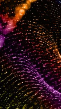 Abstract spiral-shaped space background Illustrazione stock