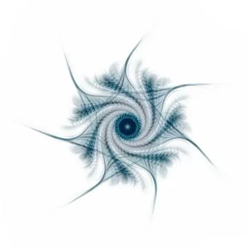 Abstract spiral star Stock Illustration