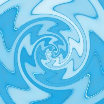 Abstract spiral texture in blue Illustrazione stock