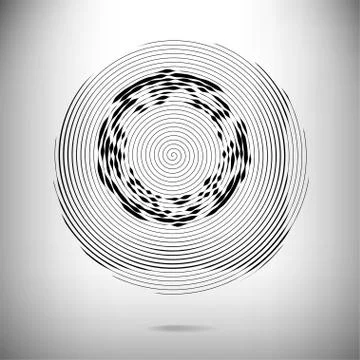 Abstract spiral texture Stock Illustration