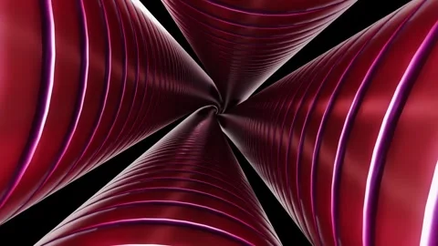 Abstract Spiral Tunnel Animation Stock Footage 340403390